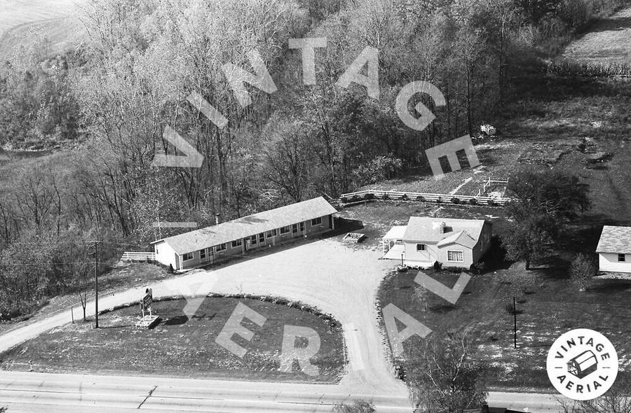 Dart Motel - 1963 Aerial